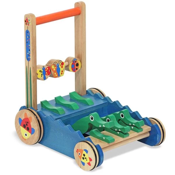 Chomp & Clack Alligator Push Toy 5 Chomp & Clack Alligator Push Toy - Image 3
