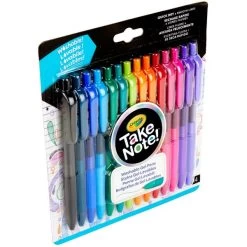 Crayola Take Note! Washable Gel Pens 14/Pkg -Professional Arts and Crafts Supplies Store 0185ca83409746202a70f3d4e29e7863b0