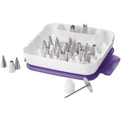 Wilton Deluxe Tip Set 9 Wilton Deluxe Tip Set -Professional Arts and Crafts Supplies Store 026a276917049780624080b962c0ff0369
