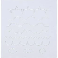 Creative Impressions Embroidery Shape Template Set -Professional Arts and Crafts Supplies Store 04282f53b49a8aac7ae623753ce4c635ec