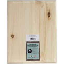 Pine Rectangle Plaque