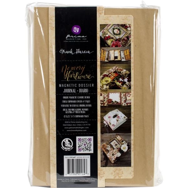 Prima Memory Hardware Chipboard Album 6"X9" 3 Prima Memory Hardware Chipboard Album 6"X9"