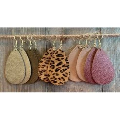 Leather Earring Kit -Professional Arts and Crafts Supplies Store 06bc3607c0b5221391ad488091d6e79d74