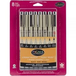 Pigma Pens 8/Pkg