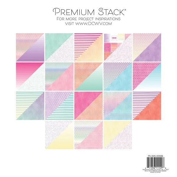 DCWV Double-Sided Cardstock Stack 12"X12" 36/Pkg 4 DCWV Double-Sided Cardstock Stack 12"X12" 36/Pkg - Image 2