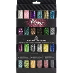 Moxy Chunky Glitter .3oz 24/Pkg