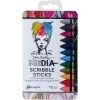 Dina Wakley Media Scribble Sticks 2 12/Pkg