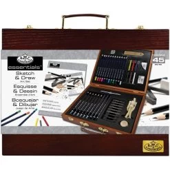 Essentials(TM) Wooden Box Art Set