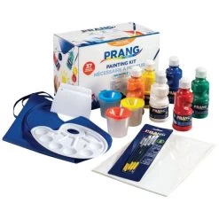 Prang Washable Tempera Paint Kit, Kit Of 37 Pieces -Professional Arts and Crafts Supplies Store 13cc0742edda75ba2919dbd44b1468d549
