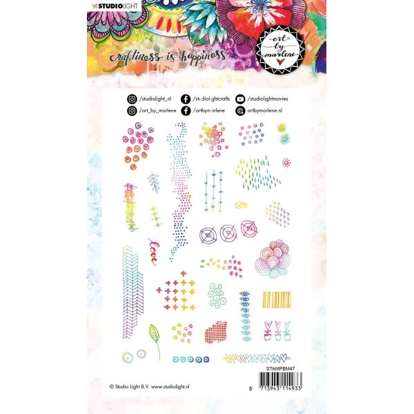 Studio Light Art By Marlene 5.0 Cling Stamp 4 Studio Light Art By Marlene 5.0 Cling Stamp - Image 2