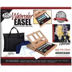 Easel Art Set W/Easy To Store Bag