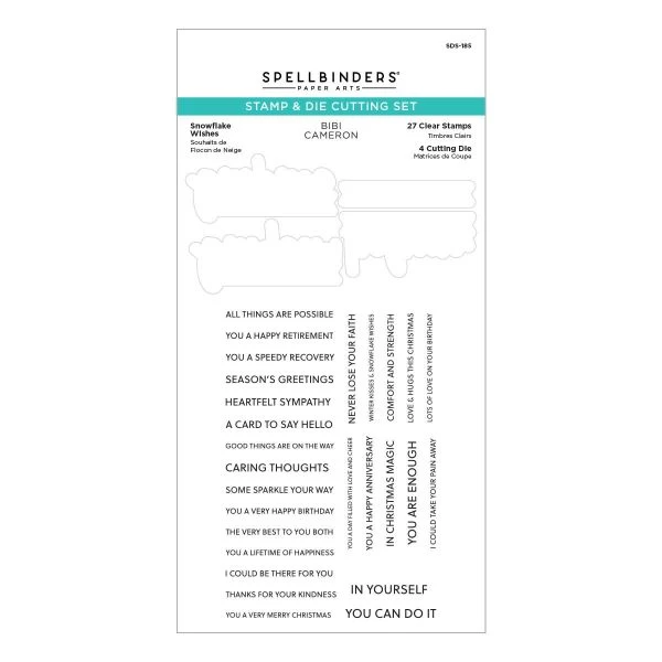 Spellbinders Stamp & Die Set By Bibi Cameron 3 Spellbinders Stamp & Die Set By Bibi Cameron