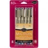 Pigma Micron Pens 01 .25mm 6/Pkg 2 Pigma Micron Pens 01 .25mm 6/Pkg -Professional Arts and Crafts Supplies Store 1e7da25d5bf98ebb5ecd5b1dacadf0bf0f