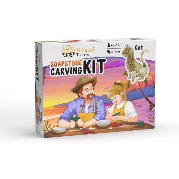 Brain Tree Soapstone Carving Kit 3 Brain Tree Soapstone Carving Kit