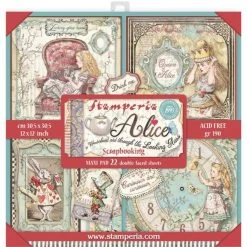 Stamperia Double-Sided Paper Pad 12"X12" 22/Pkg