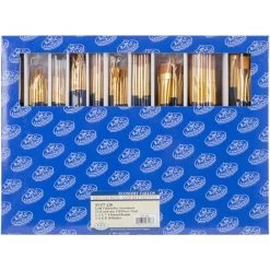 Royal Langnickel Gold Taklon Boxed Brush Set -Professional Arts and Crafts Supplies Store 215834f6539d0aeacedffc2f43fcc8d42d
