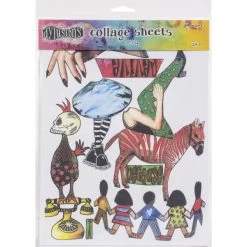 Dyan Reaveley's Dylusions Collage Sheets 8.5"X11" 24/Pkg