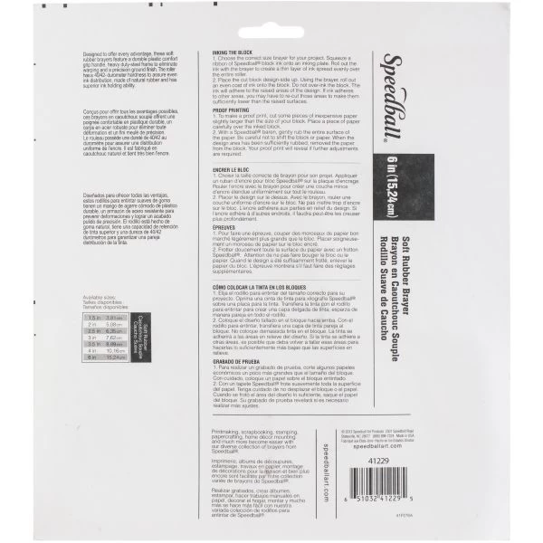 Speedball Brayer 6" 4 Speedball Brayer 6" - Image 2