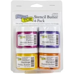 Crafter's Workshop Stencil Butter 2oz 4/Pkg