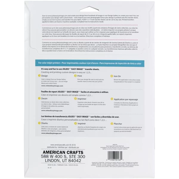 Jolee's Easy Image Transfer Sheets 8.5"X11" 12/Pkg 4 Jolee's Easy Image Transfer Sheets 8.5"X11" 12/Pkg - Image 2