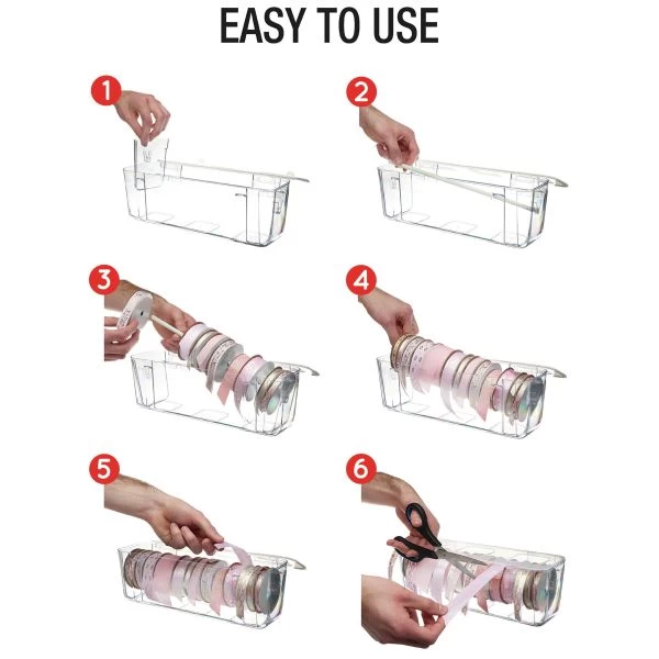 Deflecto Acrylic Ribbon Dispenser 5 Deflecto Acrylic Ribbon Dispenser - Image 3