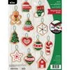 Bucilla Felt Ornaments Applique Kit Set Of 12 -Professional Arts and Crafts Supplies Store 2f2d31509ca1397f061fdd5130f6cc3c0b