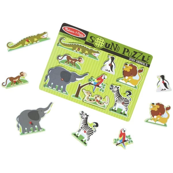 Zoo Animals Sound Puzzle 8 Zoo Animals Sound Puzzle - Image 6
