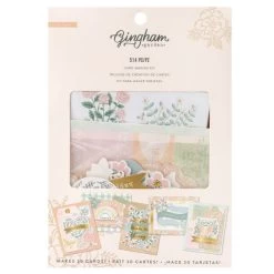 Maggie Holmes Gingham Garden Card Kit