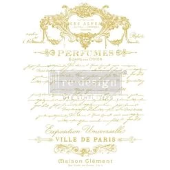 Prima Marketing Re-Design Gold Foil Kacha Decor Transfers