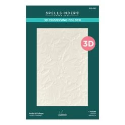 Spellbinders 3D Embossing Folder By Yana Smakula