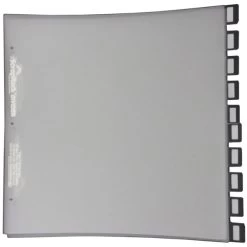 ScrapRack Paper Storage Box Tabbed Dividers 10/Pkg 9 ScrapRack Paper Storage Box Tabbed Dividers 10/Pkg -Professional Arts and Crafts Supplies Store 40b7d2605b39d644a02ae25689a7d8445b