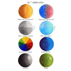 Canson XL Watercolor Paper Pad 18"X24" 8 Canson XL Watercolor Paper Pad 18"X24" -Professional Arts and Crafts Supplies Store 40f9a3ffadf31c1e6490672e7e5b7cf0b5