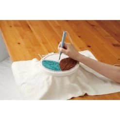 Clover Punch Needle Hoop 7" -Professional Arts and Crafts Supplies Store 423524a68bdf048d1cc4e57fdf3571aaac