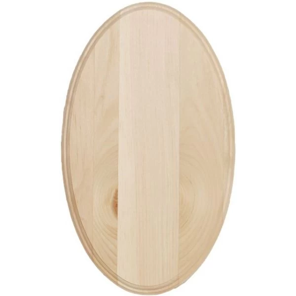 Pine Oval Plaque 3 Pine Oval Plaque