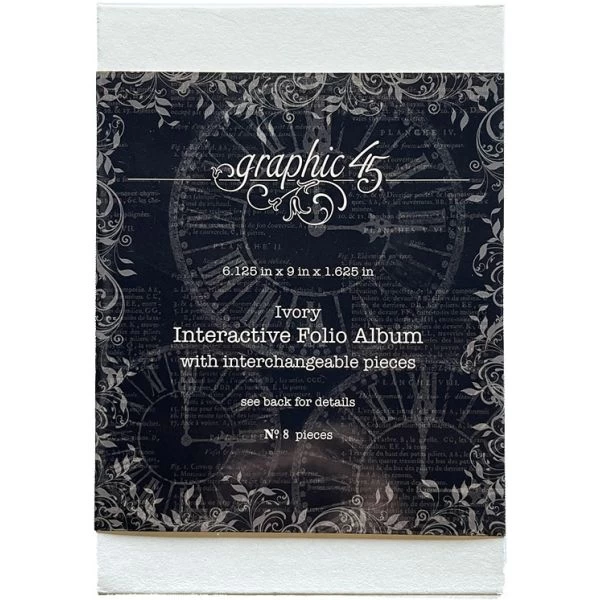 Graphic 45 Staples Interactive Folio Album 3 Graphic 45 Staples Interactive Folio Album