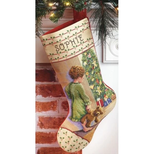 Janlynn Counted Cross Stitch Stocking Kit 18" Long 3 Janlynn Counted Cross Stitch Stocking Kit 18" Long