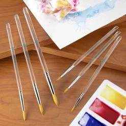 Royal Langnickel Aqualon Brush Set 9 Royal Langnickel Aqualon Brush Set -Professional Arts and Crafts Supplies Store 474e10446623074dd0750328feb1b7dbce