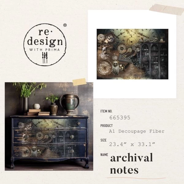 Prima Re-Design A1 Decoupage Fiber 4 Prima Re-Design A1 Decoupage Fiber - Image 2