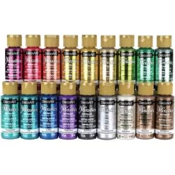 DecoArt Dazzling Metallics Sampler Set 18/Pkg