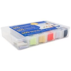 Coats & Clark Storage Box And Floss Bobbins 100/Pkg -Professional Arts and Crafts Supplies Store 4aa92bfc851589db026ccd1378c90a1fdd
