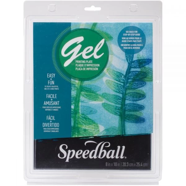 Speedball Gel Printing Plate 8"X10" 3 Speedball Gel Printing Plate 8"X10"