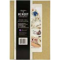 Prima Memory Hardware Chipboard Album 9"X6.25"X2.75"