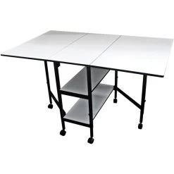 Sullivans Home Hobby Adjustable Height Foldable Table -Professional Arts and Crafts Supplies Store 53d63ec14f2894f14510f8fb26f2888b51