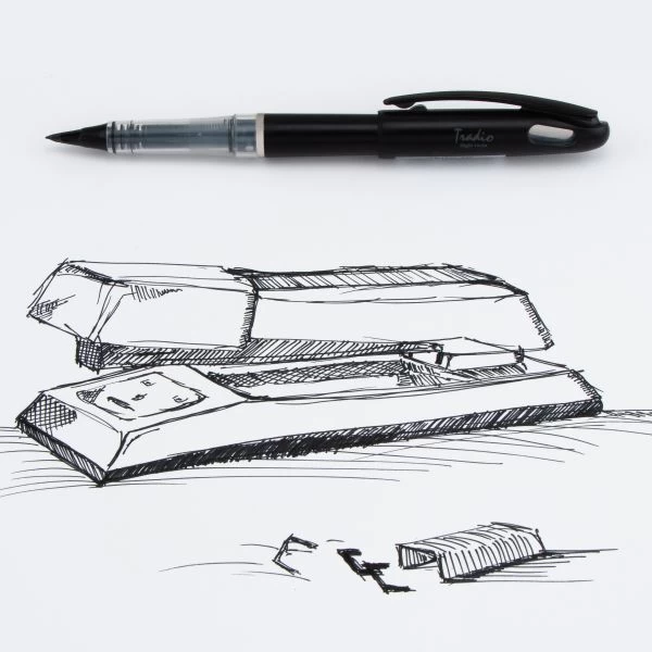 Pentel Arts Tradio Stylo Sketch Pen 6 Pentel Arts Tradio Stylo Sketch Pen - Image 4