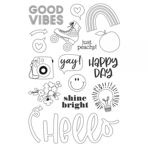 Good Stuff Photopolymer Clear Stamps 3 Good Stuff Photopolymer Clear Stamps