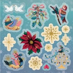 Twelve Days Of Christmas Topper Paper Pad 8"X8" -Professional Arts and Crafts Supplies Store 57219fcd0bf67ab083d4e88bfc4c47643b