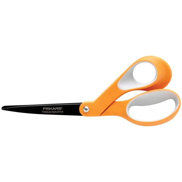 Fiskars Non-Stick Titanium Softgrip Scissors 8" 4 Fiskars Non-Stick Titanium Softgrip Scissors 8" - Image 2