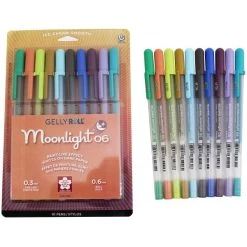 Gelly Roll Moonlight Fine Point Pens 10/Pkg