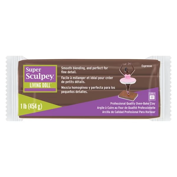 Super Sculpey Living Doll 1lb Clay 3 Super Sculpey Living Doll 1lb Clay