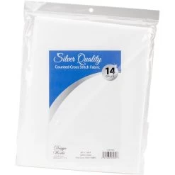Design Works Silver Quality Aida 14 Count 60"X36"